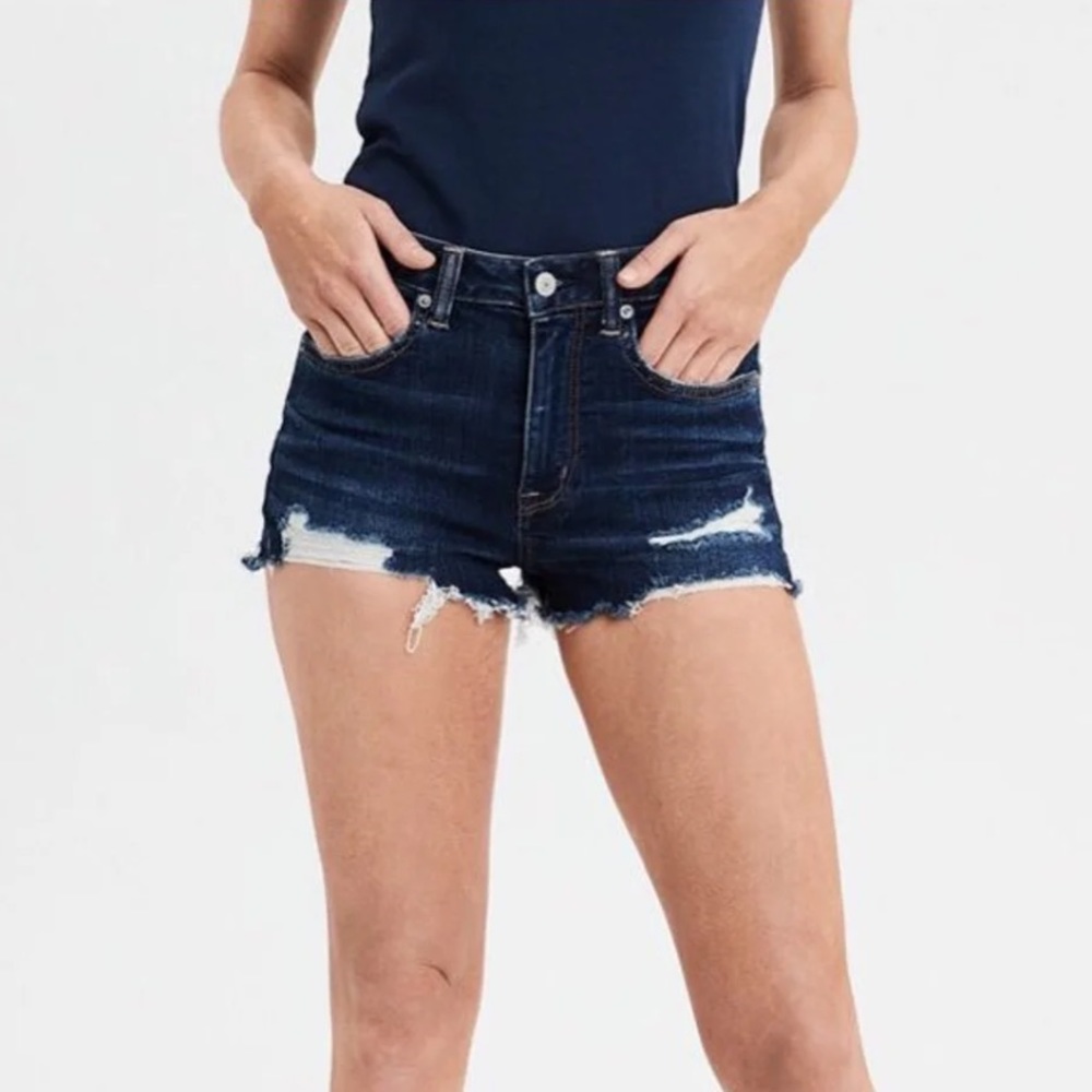 AEO Super High Waisted Short Short